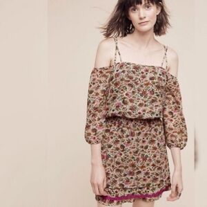 Floreat Ditzy Floral Cold Shoulder Dress  Size 4